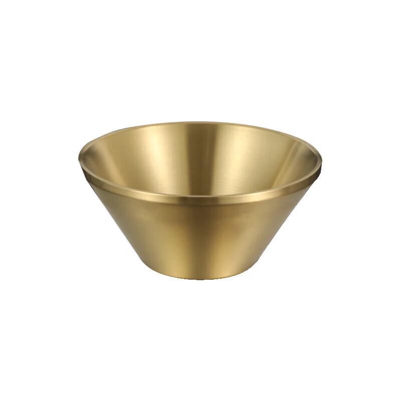 Huihuang Korean Style 304 Stainless Steel Double-Layer Anti-scald Bowl