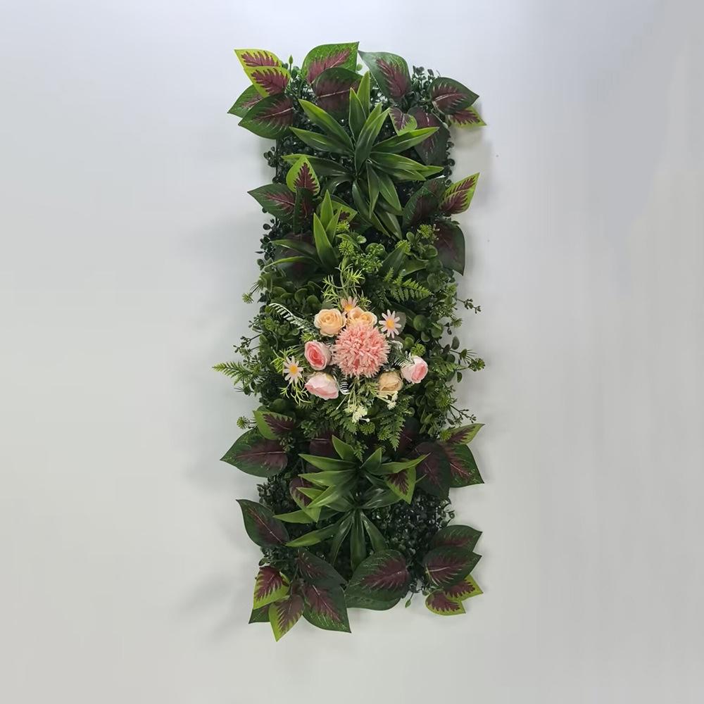 25x75CM Artificial Fern Green Wall Panel for Home Decoration
