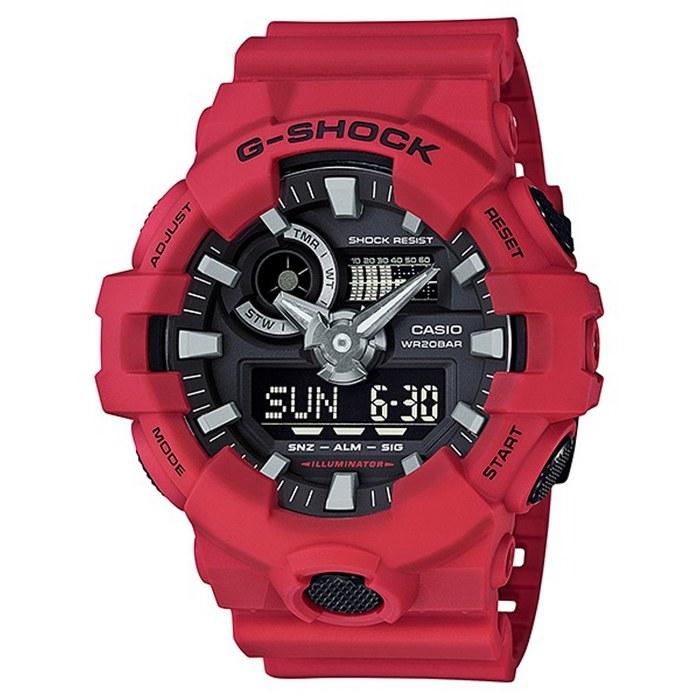 Casio G-Shock GA-700-4A Men s Watch Black/Red/Silver