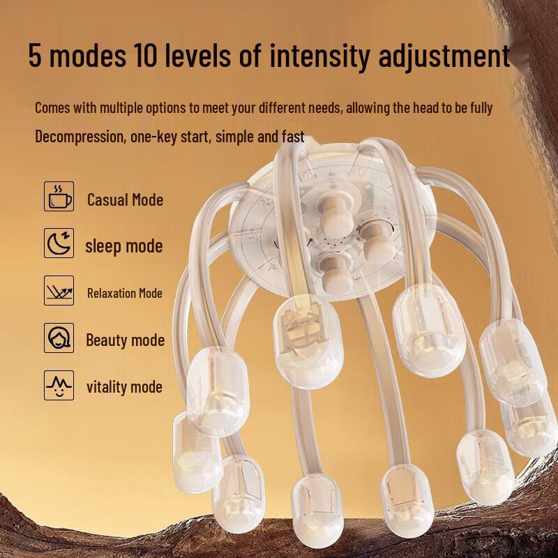 Hezheng Smart Octopus Scalp Massager