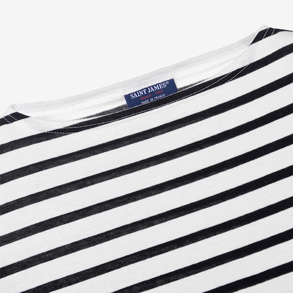 SAINT JAMES Piriac Boat Neck Short Sleeve T-Shirt (0Mm) Asju2517068-0Mm
