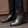 Fashion New Boots Men High Quality Sale Winter Boots Genuine Leather Male All-match Low Top Shoe 2024 Stylish Lace-Up  Boots