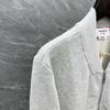 TB Autumn/Winter Four-Bar Baseball Collar Hoodie Zip Cardigan (Unisex)
