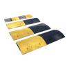 Heavy-Duty Rubber Steel Speed Bump for Community Parking