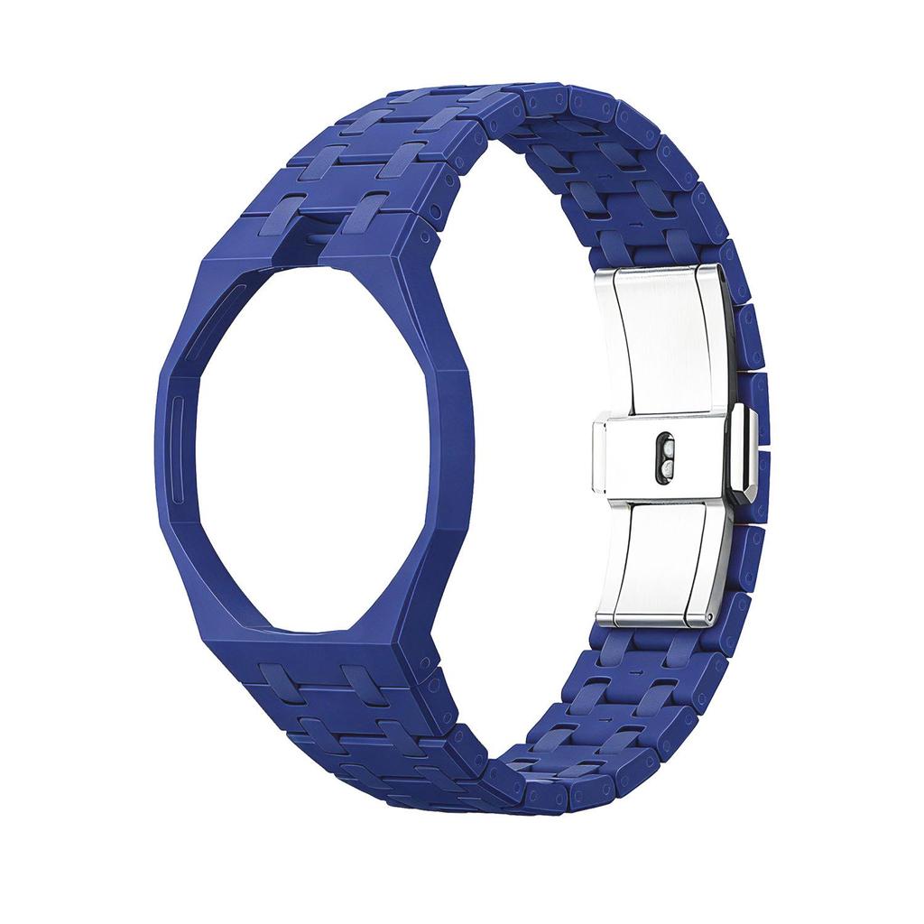 Auf Lager: Aibo-kompatibles Keramik-Uhrengehäuse & Armband-Set für Swatch Taschenuhren - Vollkeramik-Armband