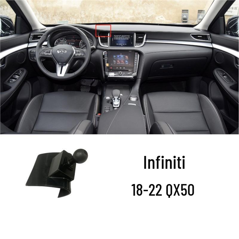 Infiniti Q50L/QX60 Car Mount Base: Snap-On Interior Accessory Standard