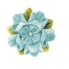 Olympus Thread First Tsumami Zaiku Kit, Hydrangea Brooch, H5.5 X W5.5 X D2.5cm, Light Blue, OLY-TZ11B