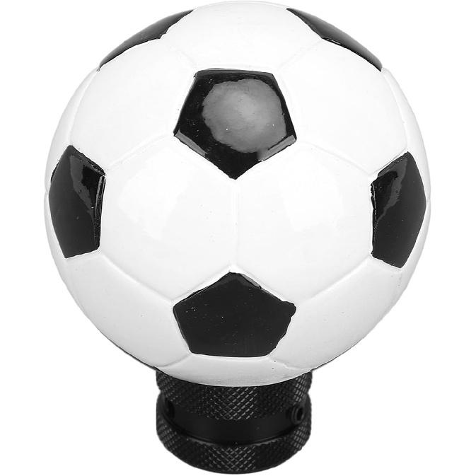 Shifter Knobs, Gear Shift Knob Soccer Look Soccer Shifter Knobs Gear Shifter Lever Head Replaceable Football Shift Knob for Most Manual Cars