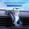 Gravity Phone Holder: Car Air Vent & Dashboard Suction Cup with Automatic Lock and Mirror Adjustment