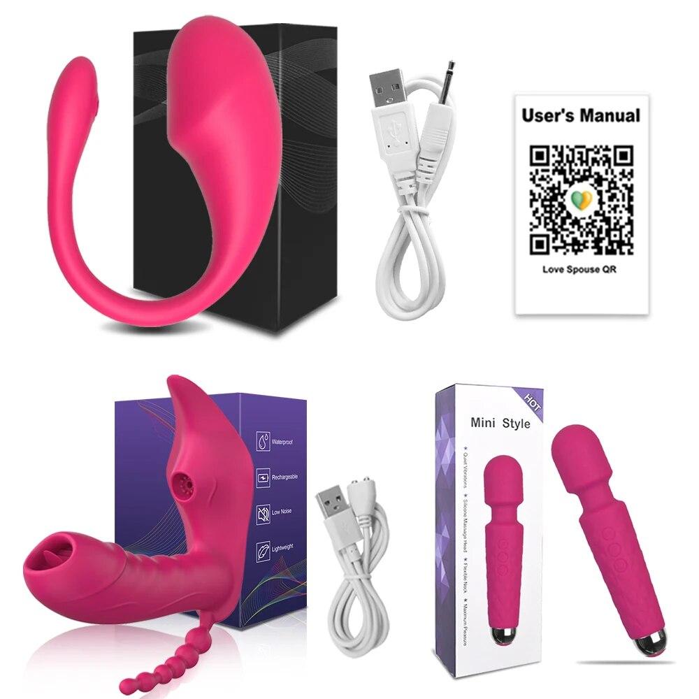 Combo Wireless Bluetooth G Spot Dildo APP Vibrator for Women  3 In 1 Sucker Clitoris Remote Control Wearable Panties Sex Toys