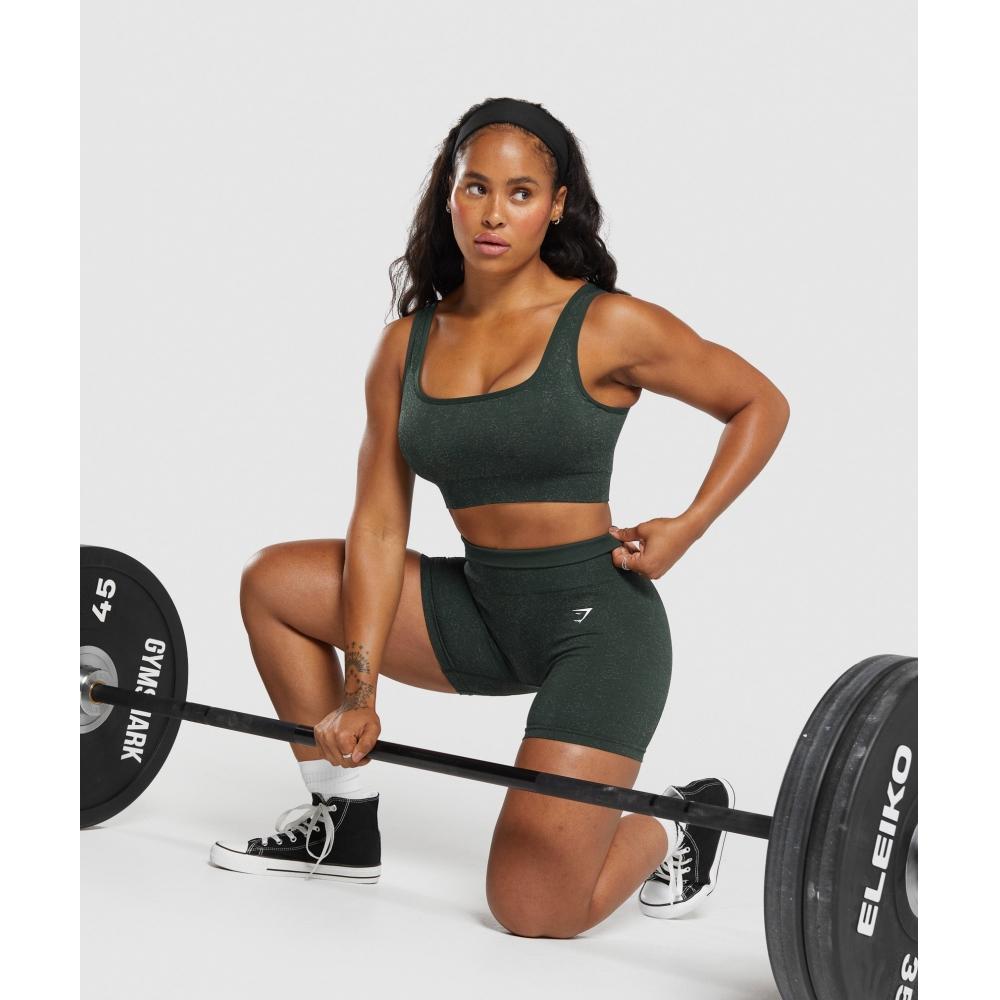 Gymshark Adapt Fleck Sports Bra Victory Green  Unit Green B9a7h Ecvn