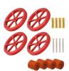 CR10 3D Printer Bed Leveling Kit: M4 Nut, Screw, Spring