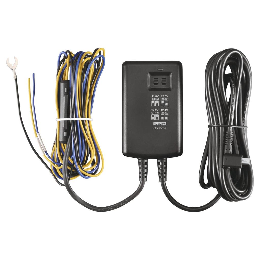 Carmate DC203 Palubní kamera Možnost monitorování parkování pro DC4000R