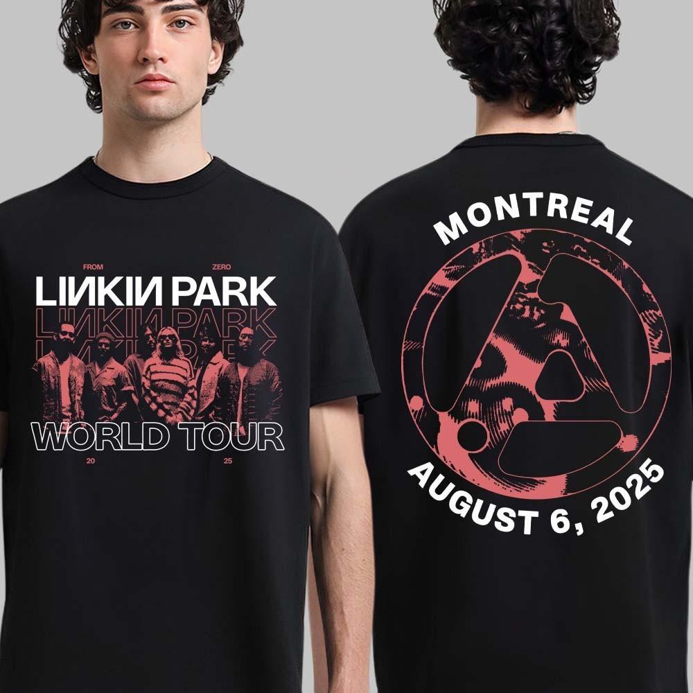 Linkin Park From Zero World Tour 2026 Quebec Canada Night 2 Exclusive Merchandis S