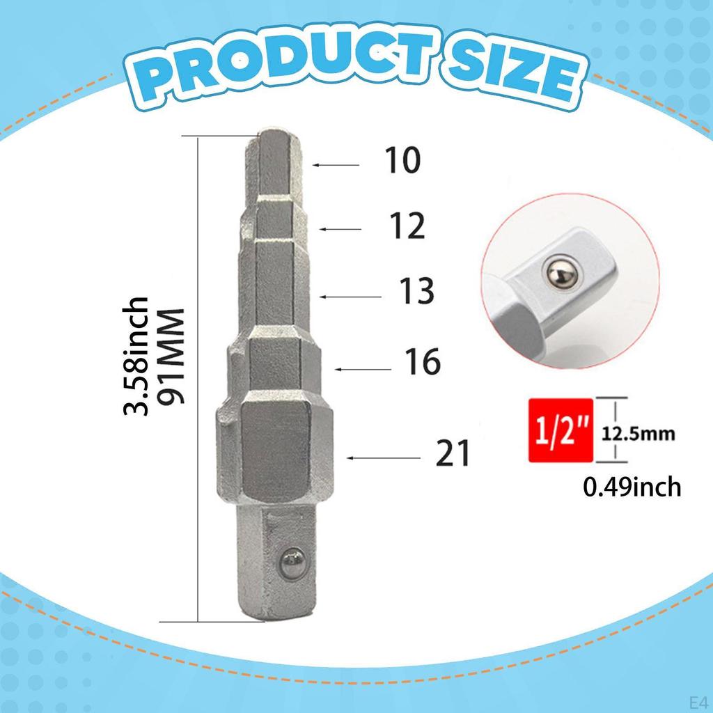 metal Step Wrench, Radiator Spud Wrench Replacement, Pagoda Head Valves Joint Repair Tool