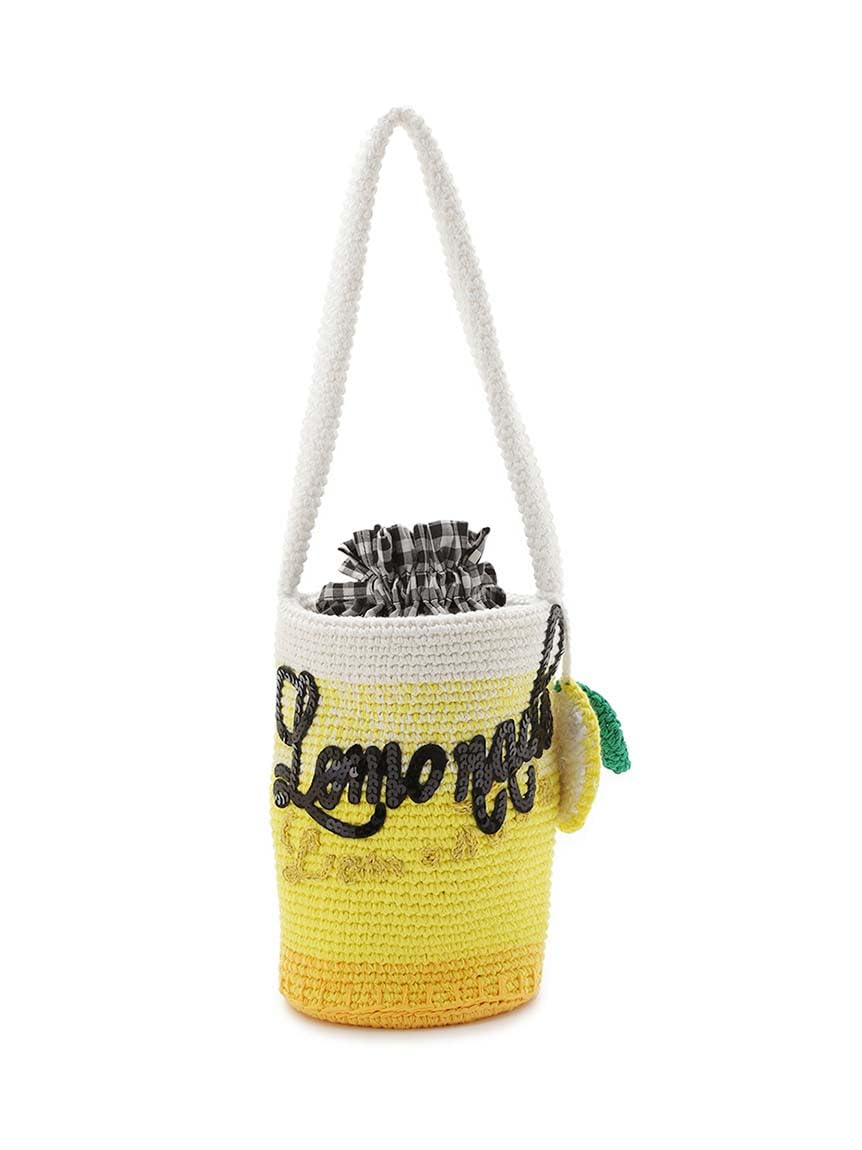 

KEITA MARUYAMA Вязаная сумка Lemonade 16WGB254311 YEL [Стиль] Женская