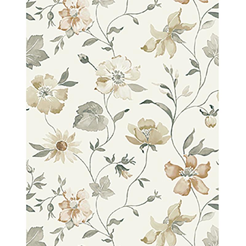 Frische Blume Selbstklebende Tapete Wohnzimmer Schlafzimmer Küche Wandrenovierung Heimdekor Aufkleber Möbel Makeover Aufkleber