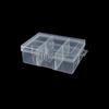Removable 6-Compartment Dustproof Makeup Organizer