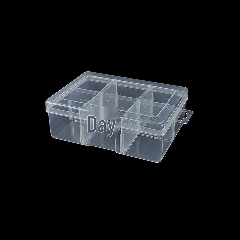 Removable 6-Compartment Dustproof Makeup Organizer