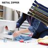 12Pcs Metal Zippers for Sewing Craft Closed-end Zips Fasteners Zippers for Clothing Repair Bag Making and Sewing Craft