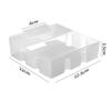New Drawer Style Refrigerator Storage Box Suspended Transparent Snack Organizer Box Buckle Fresh-Keeping Box Household Supplies