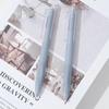 Quick-Drying 0.5mm Black Gel Pen with White Brush Tip - Ideal for Students
