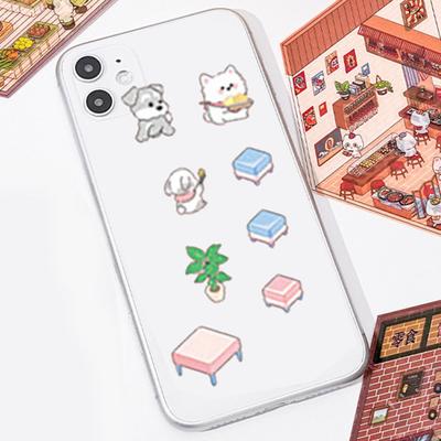 DIY Project 3D House Stickers Adults Kids Funny Cartoon Sticker Stress