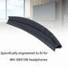 2PCS Protein Leather Replacement Headband Pad Black High Elasticity Headband Cushion Pad Easy Installation for WH-XB910N