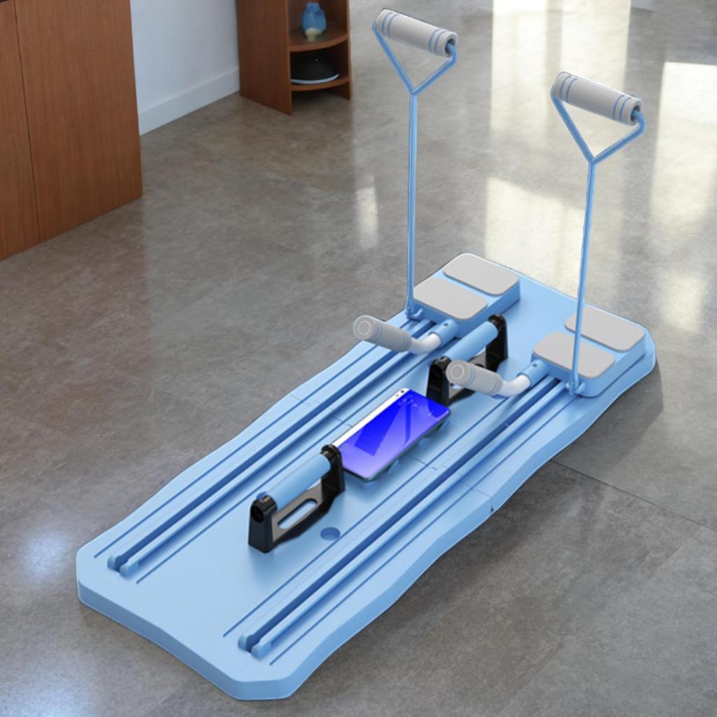Multifunctional Push up Stand Abdominal Strength Training Fitness Equipment Blue