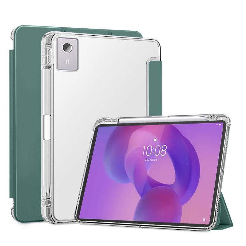 For Idea Tab Plus 12.1 Case with Pen Holder Leather Soft Back Stand Cover For Xiaoxin Pad 12.1 Inch Case Tb365fc Tb361fu