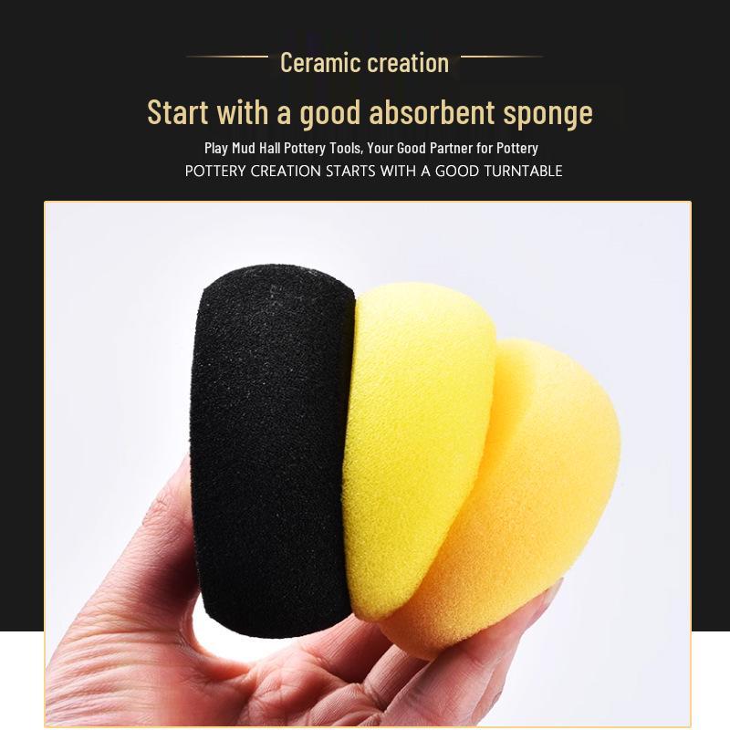 Pottery Tools: Sponge for Water Replenishment & Greenware Cleaning