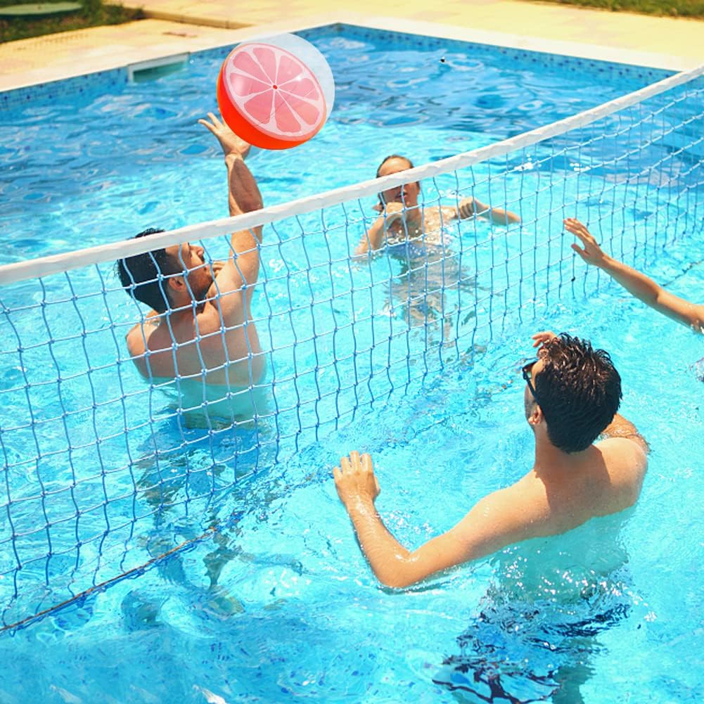 Balení 3 nafukovacích míčů do vody, 3D plážového míče, třpytivého míče do bazénu, nafukovacího míče na plavání na léto, k bazénu, na párty, na pláž, dárek k narozeninám