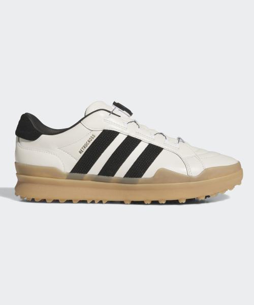 [Adidas Golf] RETROCROSS GRIPMORE BOA SPIKELESS Golf Shoes [HP3718] 255