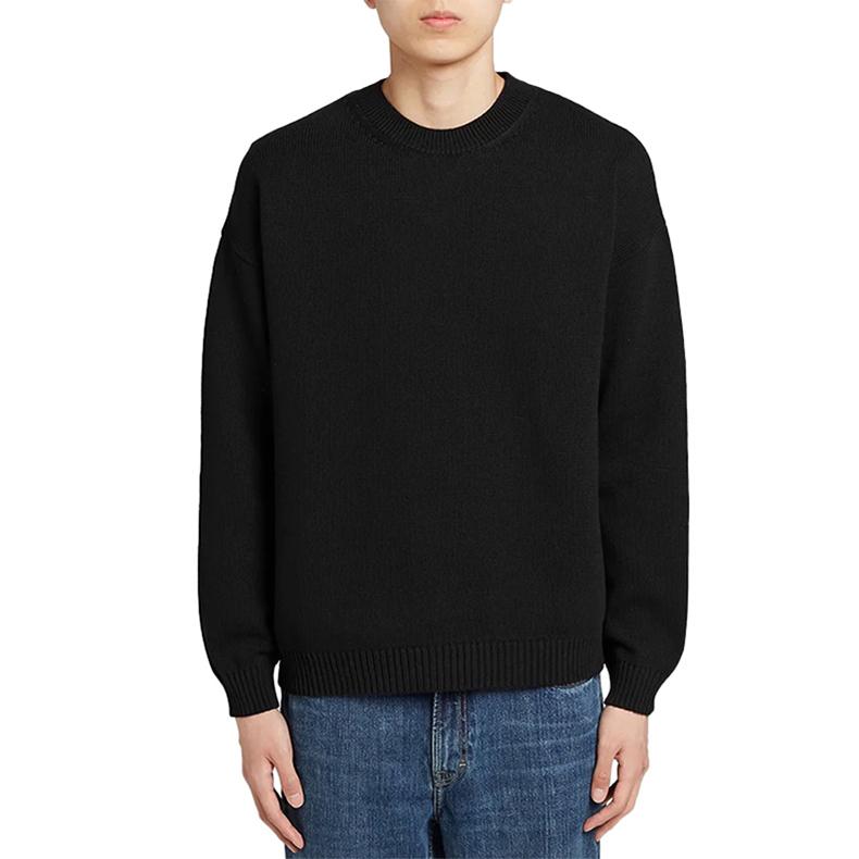 KENZO Knitwear Men's Black Crew Neck Moderate Regular F965PU2043BA-99