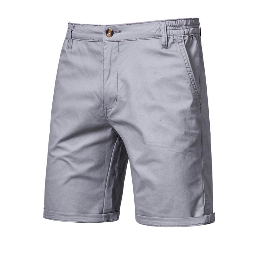 Men's Casual  Color Outdoors Pocket Beach Work Trouser Cargo Shorts Pant