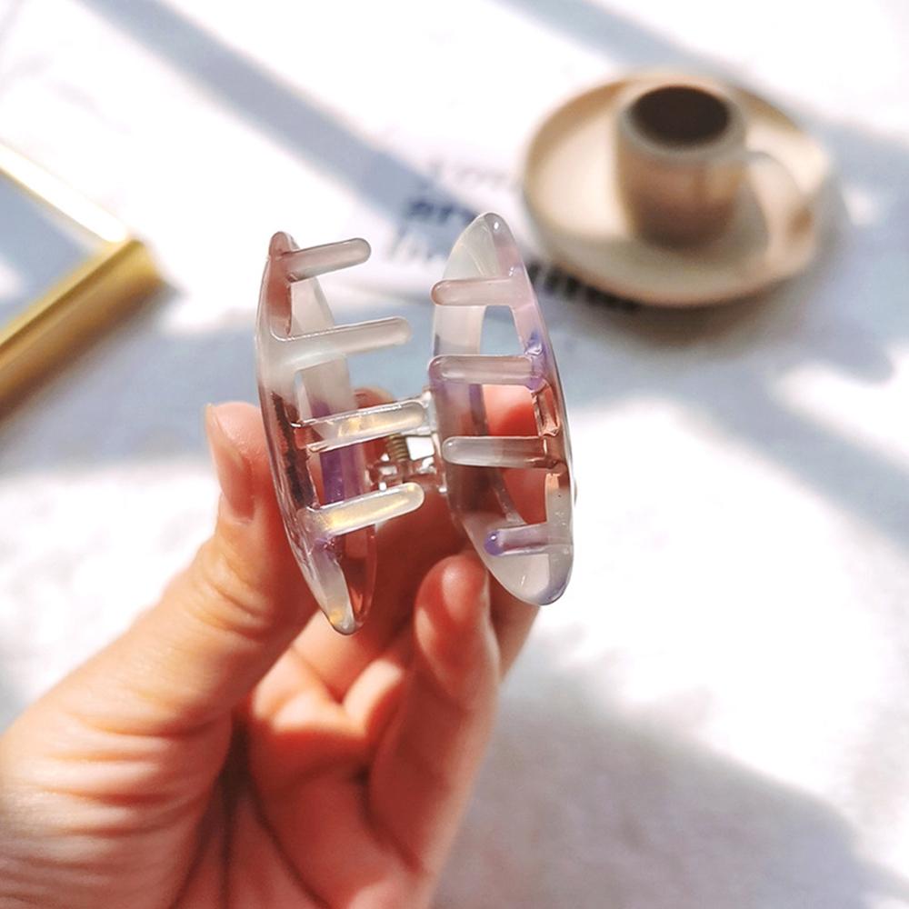 Sweet Mini Acetate Hair Clip for Women Girls Hair Claw Chic Barrettes Crab Hairpins Styling Claw Clips Fashion Hair Accessories