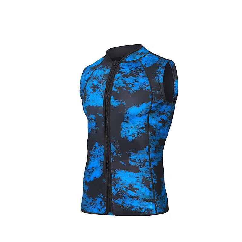 Летний безрукавный гидрокостюм-жилет для дайвинга Longchan