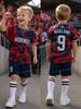 26 Special HAALAND No.9 Football Jersey Tee Shorts Set Women Men Norway Football Fans Shirt Shorts Set Kid Tracksuit 2 Piece Set