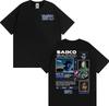 Rap Singer Saiko Polaris 2026 Album Tour Cover Tshirt Unisexs Womens Fashionable Retro Tshirt Comfortable Cotton Tshirt
