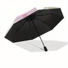 Sugarbunnies, Sanrio Automatic Open/Close Umbrella-Cute Umbrella with Cute Design, Portable 3-Fold Compact Umbrella for Men & Women, Hallowe