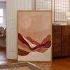Abstract Sunrise Wall Art Modern Boho Decor Wall Art Prints Canvas Painting Poster Living Room Bedroom Home Decor