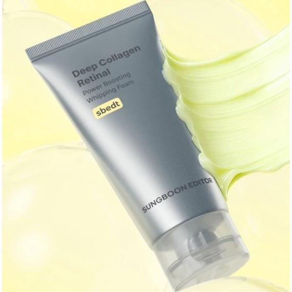 [NEW] SUNGBOON EDITOR Deep Collagen Retinal Power Boosting Whipping Foam, 120g