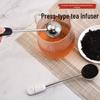 304 Stainless Steel Rotating Tea Infuser Ball - Creative Round Tea Brewer & Strainer Separator