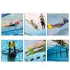 Supporto per Fianchi Pull Buoy Galleggiante per Gambe Materiale EVA Galleggiante per Gambe Tavola da Nuoto Kickboard Resistente Corpo Giovane