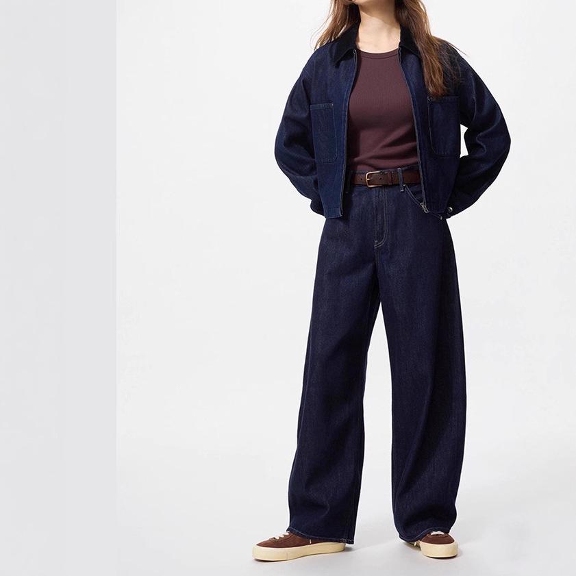 Li Shaonü Retro Curved & Straight Leg Women s Pants 2026 - High-End, Loose, Versatile 6111 L