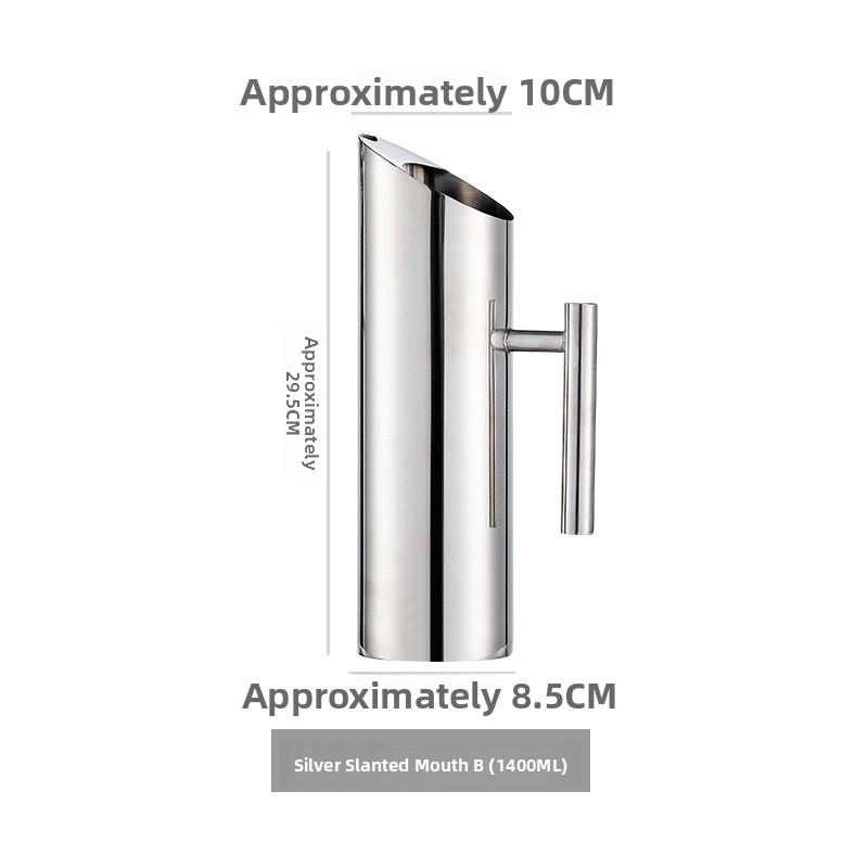 Stainless Steel Water Dispenser With Gold Rim For Juice And Tea Serving