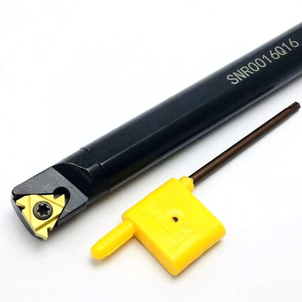 + 10 Stück 16IR AG60 Hartmetalleinsatz 5/8 Zoll CNC-Drehmaschine SNR0016Q16