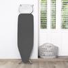 Heat-reflective Ironing Board Cover with Extra Thick Polyester Felt Padding and Elastic Ties (dark Gray, 110x35cm)