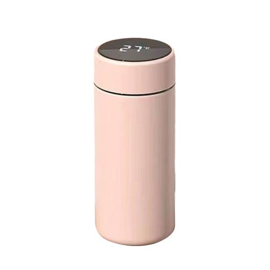 Stainless Steel Vacuum Cup with LCD Touch Screen 350ml Intelligent Temperature Insulated Hot Coffee Travel Mug Tea Strainer Water Bottle for