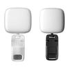 Luz de Celular com 9 Níveis de Brilho e Clipe 2500-6000K Luz para Selfie Clipe Rotativo Luz de Preenchimento para Fotografia Portátil